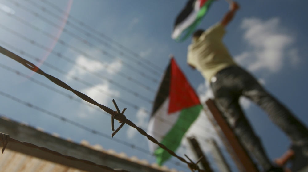 Palestinian prison protest REuters