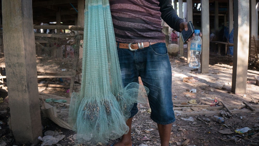 Heavy fishing has also added threats to the Irrawaddy dolphin [Nathan Thompson/Al Jazeera]