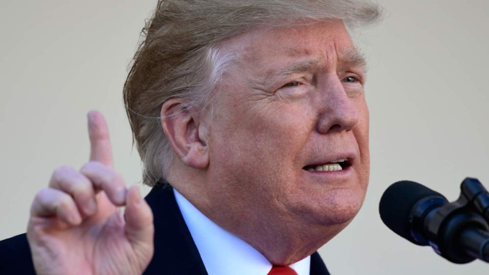 Trump has repeatedly called out China for 'unfair' trade practices [Susan Walsh/AP]