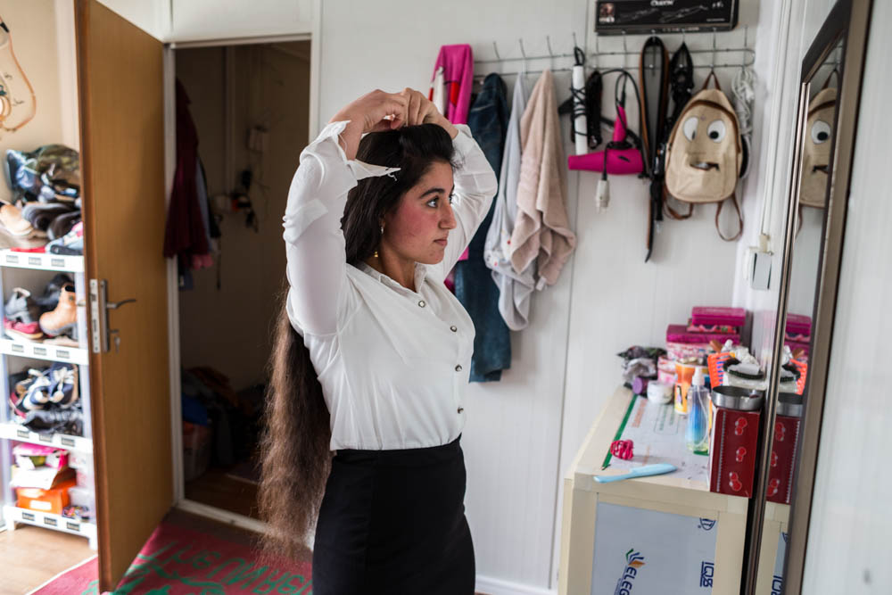 Rwanga camp’s stories, do not mask the burdensome reality of spending 5 consecutive years in a camp, nor the rampant post-war anxieties that strike the Yezidi women more than the other survivors of