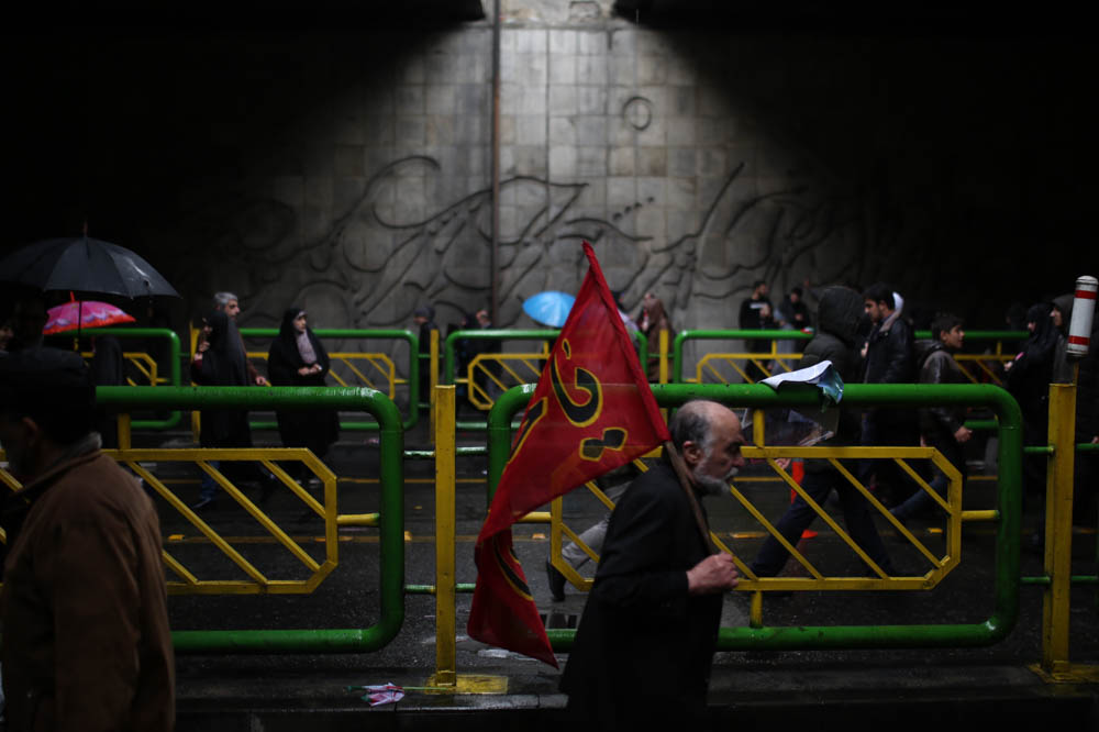 Iran Revolution at 40 [Mohammad Ali Najib/Al Jazeera]