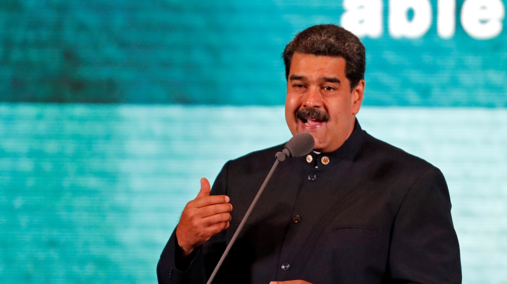 Venezuela President Nicolas Maduro has called on Britain to return 'more than 80 tonnes of gold' [Manaure Quintero/Reuters]
