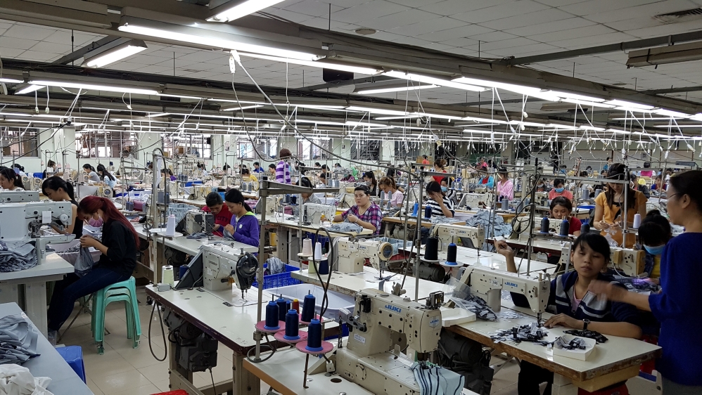 
Low-skilled workers in Vietnam earn less than those in China but some company owners say quality issues persist [File: Lee Jong-duk/Young Inner Vina Co Ltd/Reuters]
