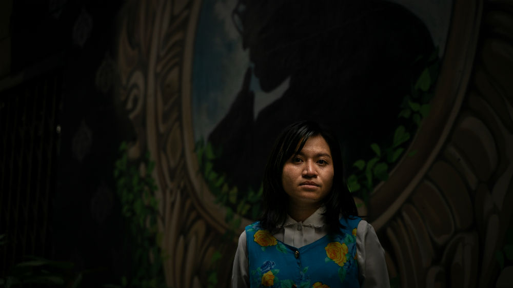 Actor Pornthip Mankong was jailed for more than two years for her role in a play [David Boyle/Al Jazeera]