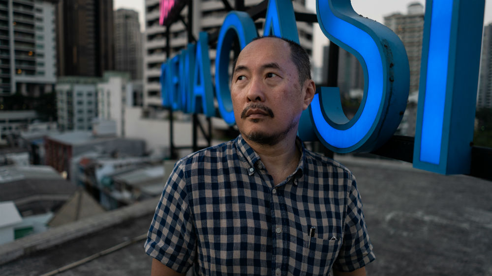 Manit Sriwanichpoom depicted a 1976 massacre in a film that was banned by Thai censors [David Boyle/Al Jazeera]