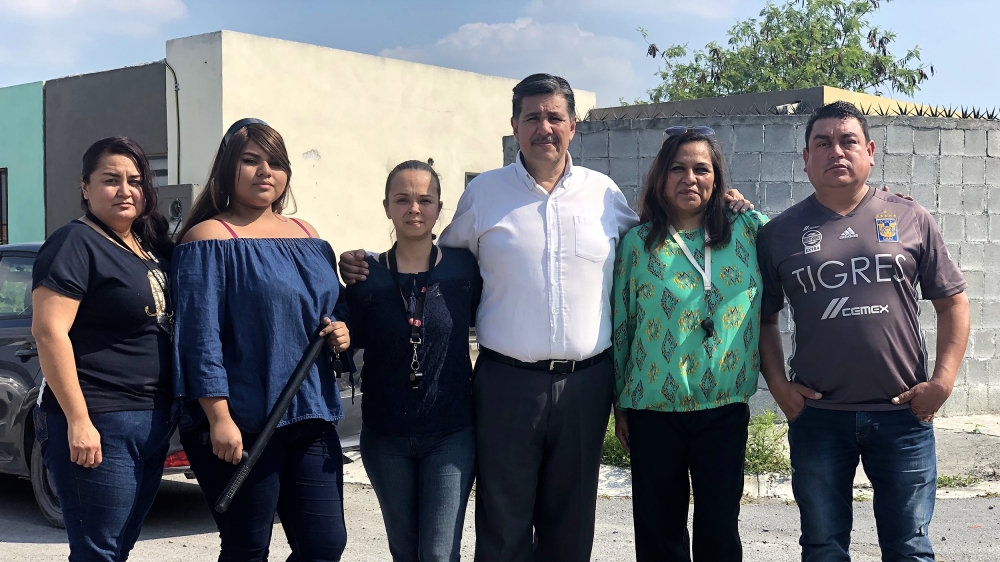 Unarmed group Mexico