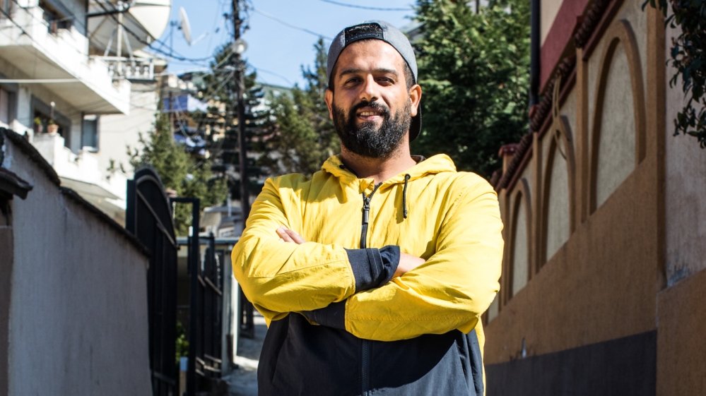Bajram Kafu Kinolli photographed in Pristina [Valerie Plesch/Al Jazeera]