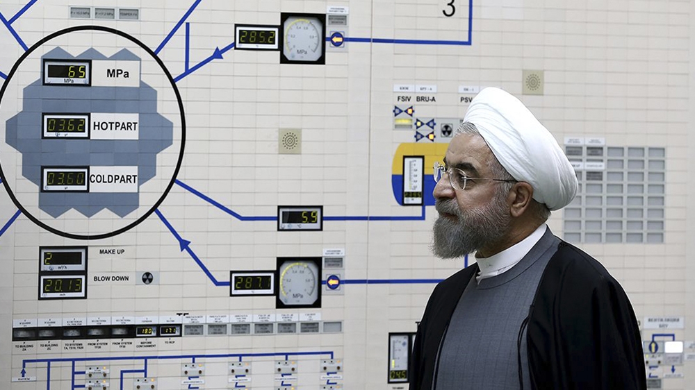 President Hassan Rouhani visits the Bushehr