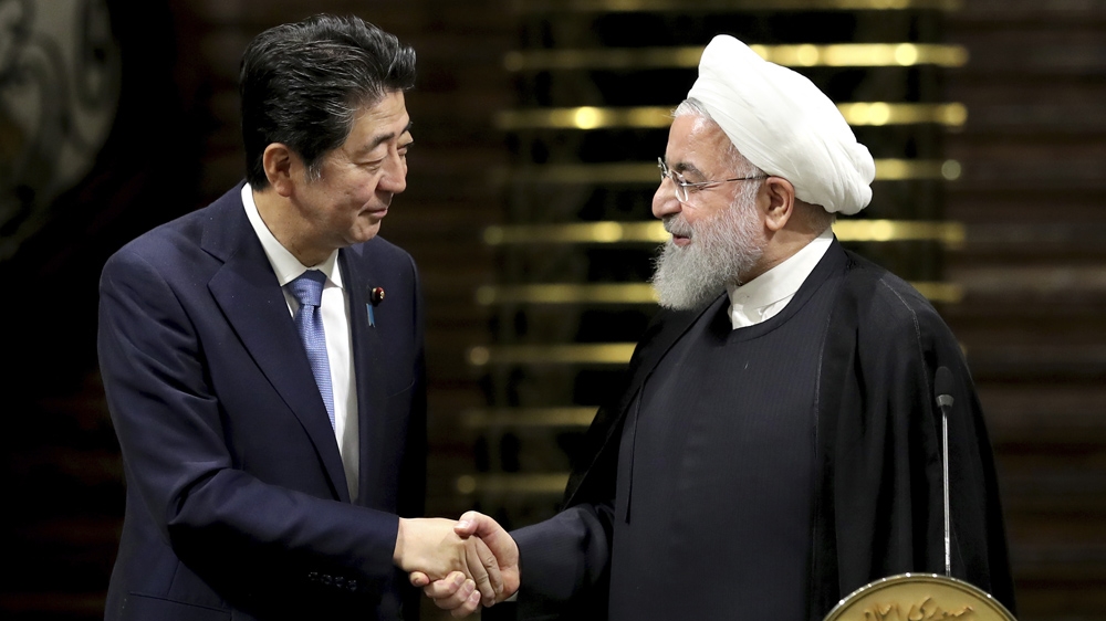 Shinzo Abe Hassan Rouhani