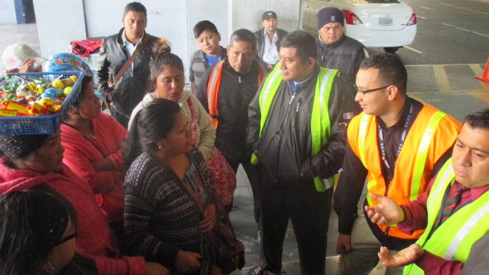 Airport venders in Guatemala #2