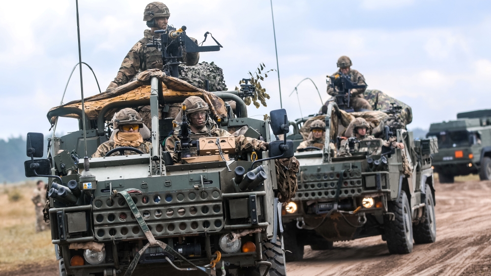 British Army Jackal Vehicles