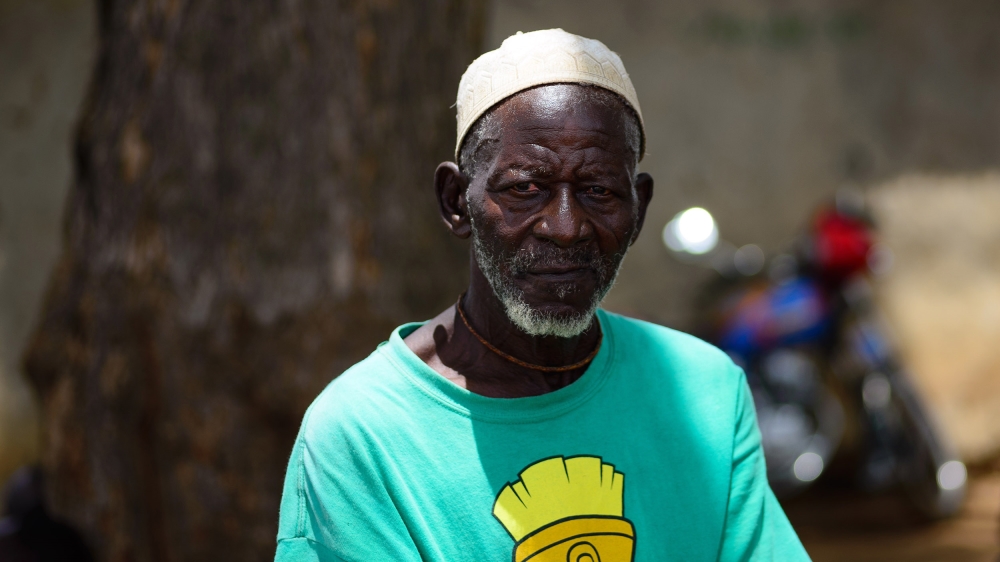 Ouari Botzabit, an asylum seeker in Ghana, lost his son in violence back in Burkina Faso and was unable to bury him in their home village