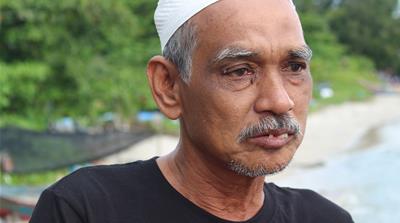 Fisherman Zakaria Ismail is campaigning against plans to create three offshore islands on Penang’s southern coast