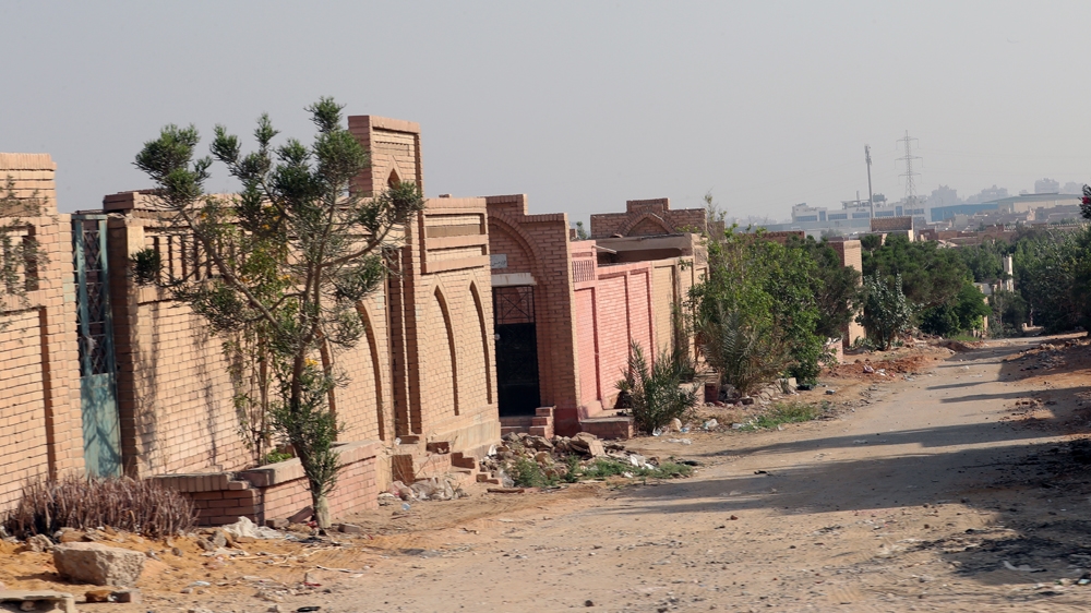 Al-Wafaa Wa al-Amal cemetery after former Egyptian President Mohamed Morsi