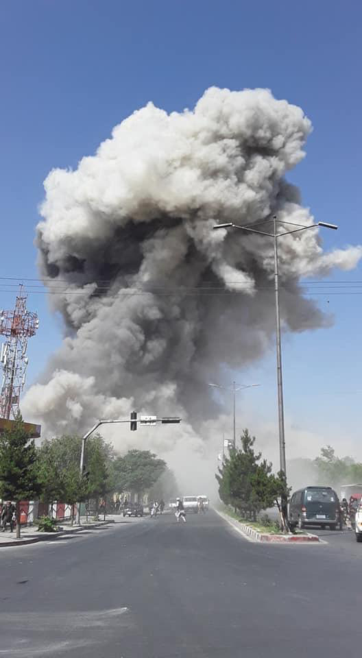The explosion rocked Kabul’s Police District 16 early on Monday [Facebook]