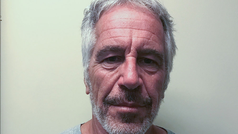 US financier Jeffrey Epstein appears in a photograph taken for the New York State Division of Criminal Justice Services’ sex offender registry March 28, 2017
