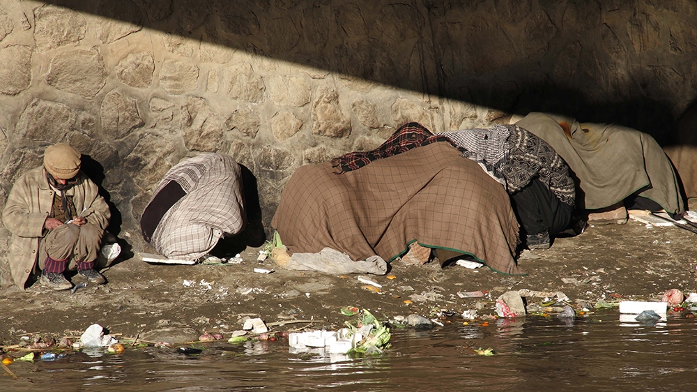 Afghanistan drug addicts
