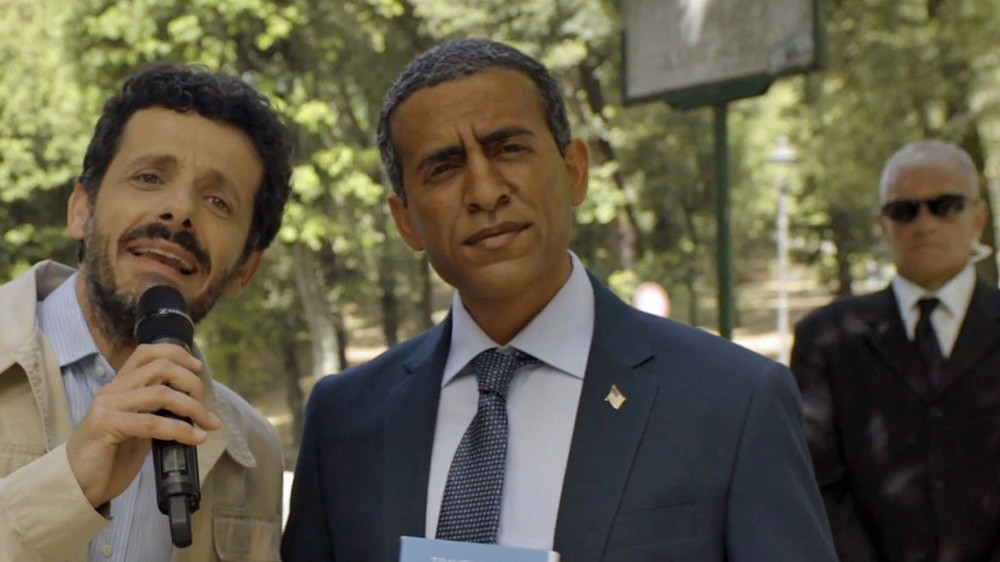Obama blackface actor
