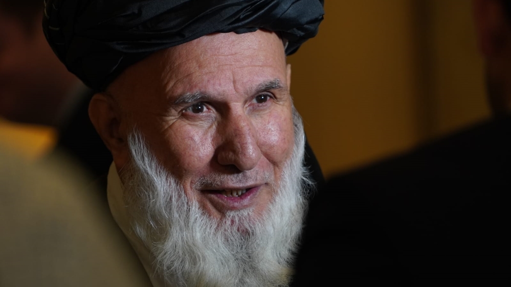 Hajji Din Mohammed, Pashtun tribal leader in eastern Afghanistan,