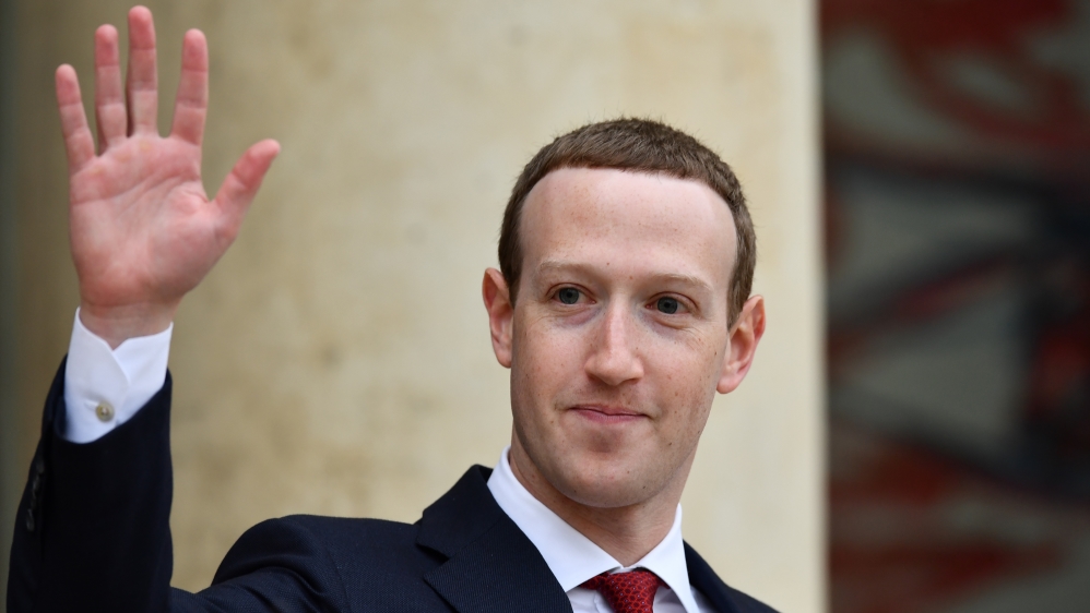 Mark Zuckerberg meeting in Paris