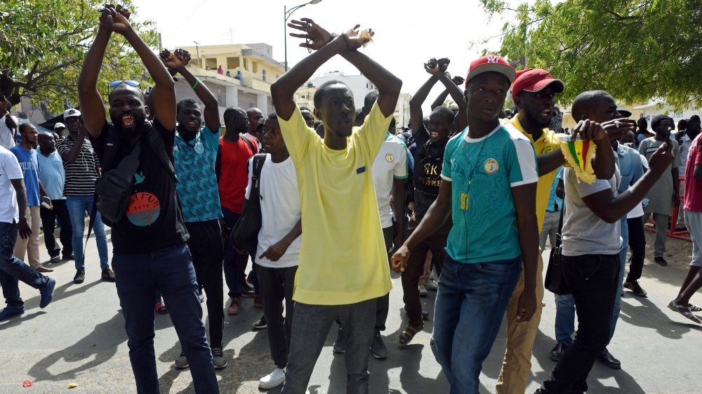 Senegal protest - Reuters