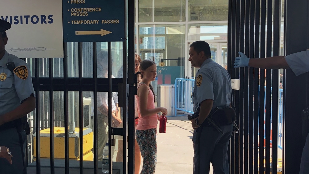 Greta Thunberg at UN