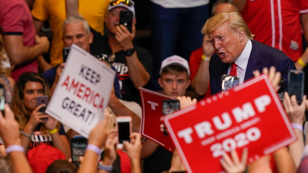 Trump at Cincinnati rally