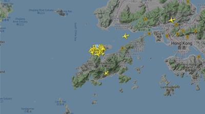 Hong Kong Flighradar