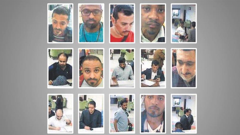 15 Saudi intelligence officers 