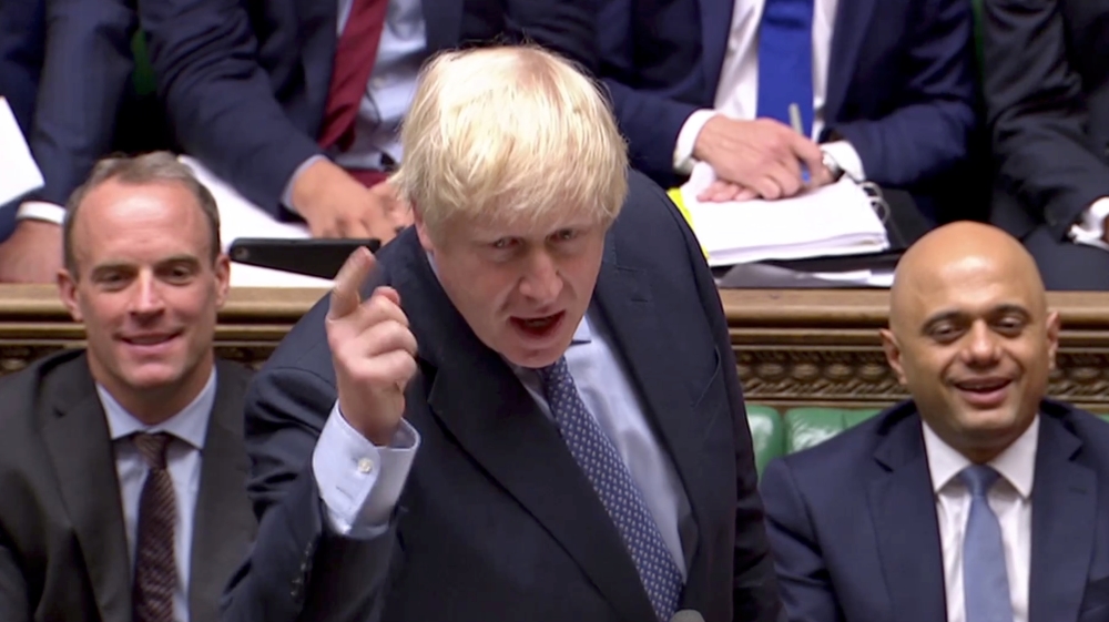 Britain's Prime Minister Boris Johnson