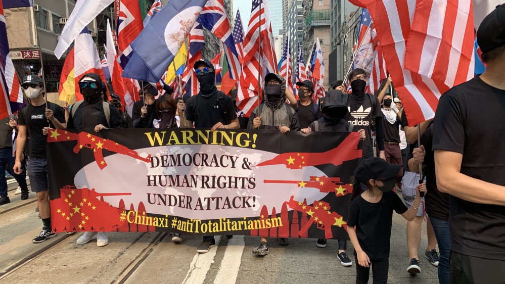 Anti-government protests have paralysed parts of the Asian financial hub since June