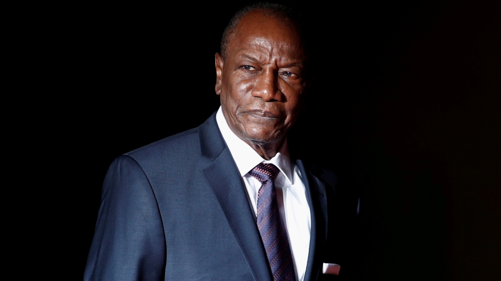 President Alpha Conde has not confirmed or denied claims that he will seek a third term in office
