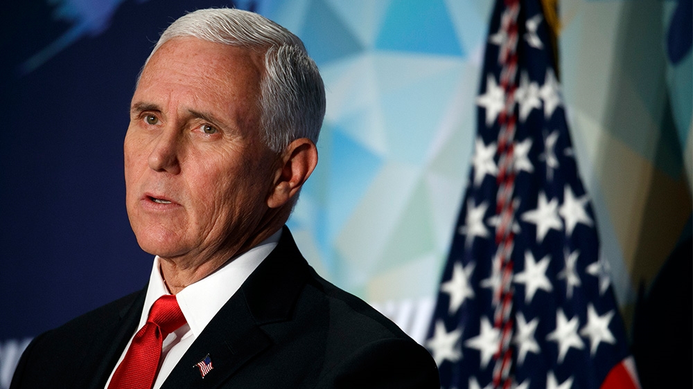 US Mike Pence