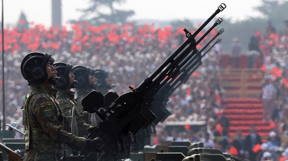 China held its biggest-ever military parade for the 70th anniversary of the founding of the People’s Republic
