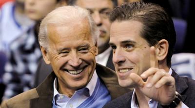 Joe Biden and his son Hunter