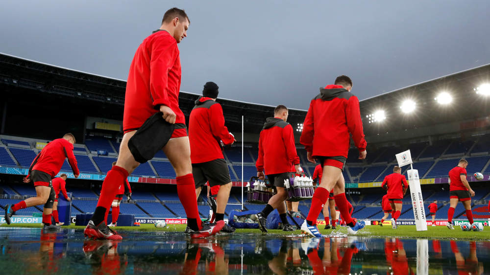 wales - rugby - wet - reuters