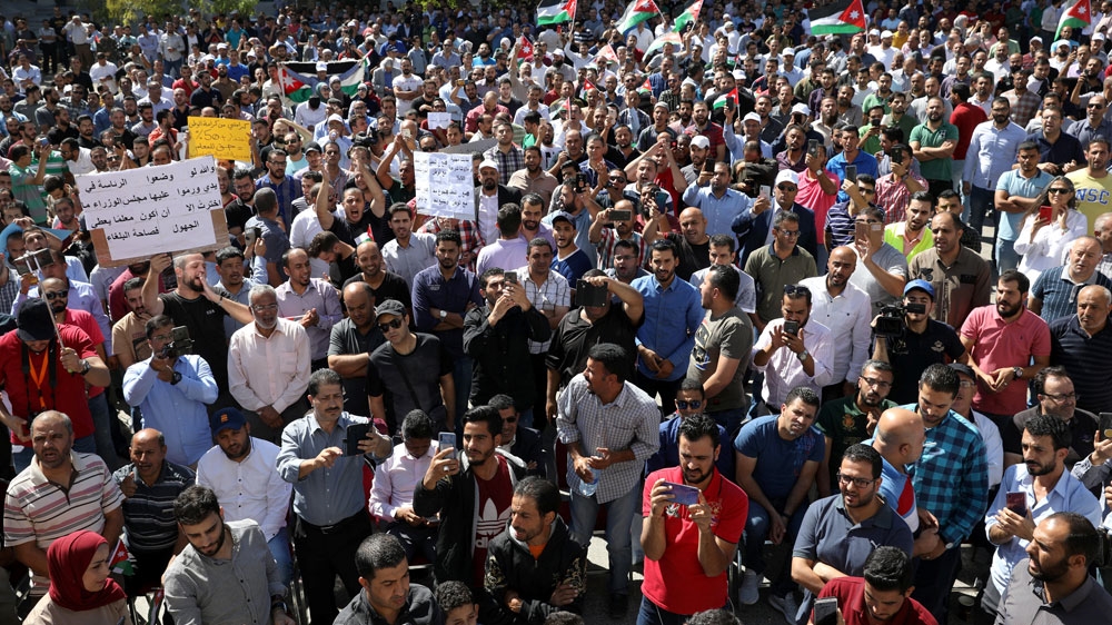 Jordan teachers strike