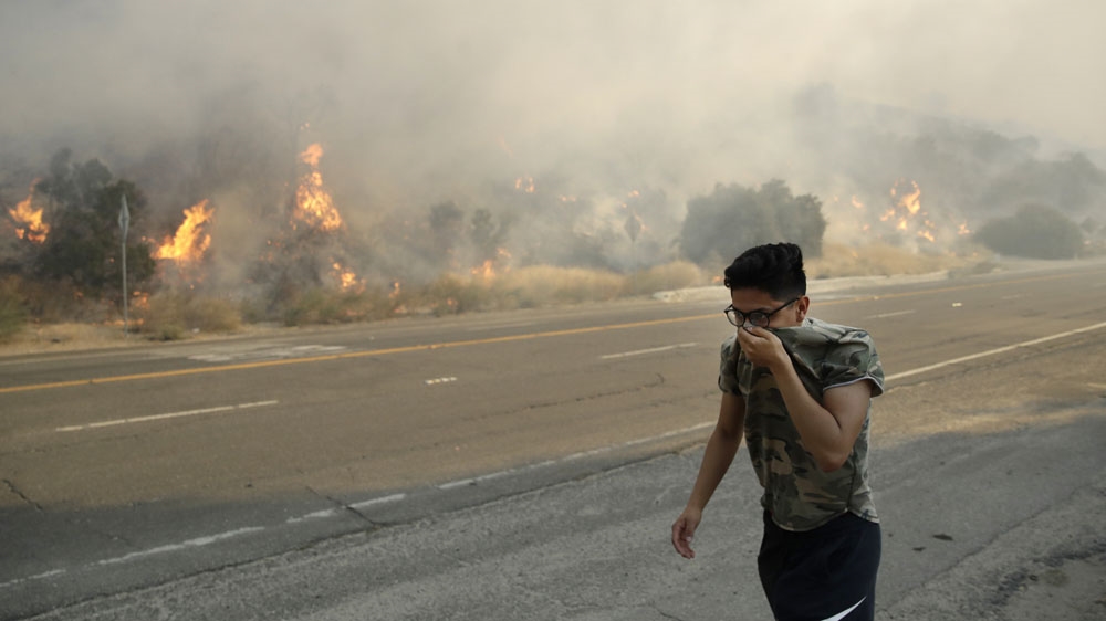 The governor declared a state of emergency in California over the weekend