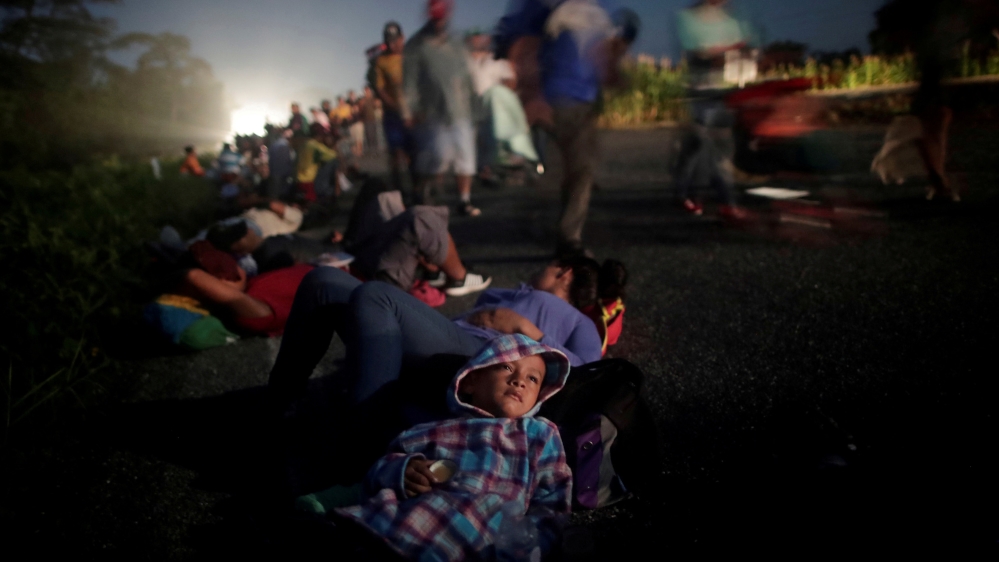 Migrant caravan - Reuters