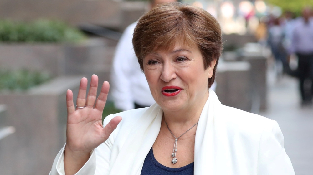 International Monetary Fund (IMF) Managing Director Kristalina Georgieva