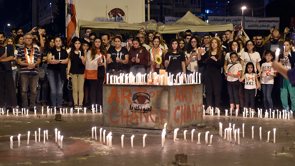 Hope, defiance as Lebanon protests enter second month