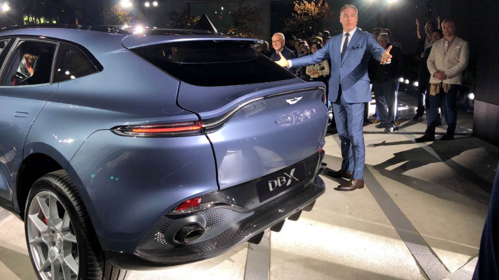 Aston Martin SUV - reuters