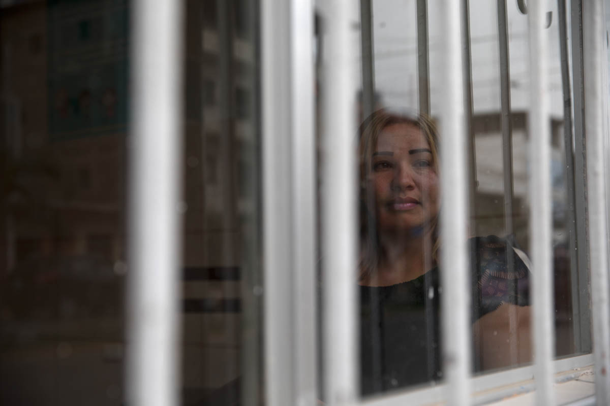 Yesina is staying at a shelter for Venezuelans in Tumbes, Peru. She was lucky enough to make the journey across Colombia, Ecuador and Peru by bus but she had to sell all her possessions to afford the