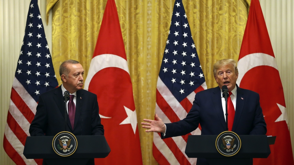 President of Turkey, Recep Tayyip Erdogan in Washington