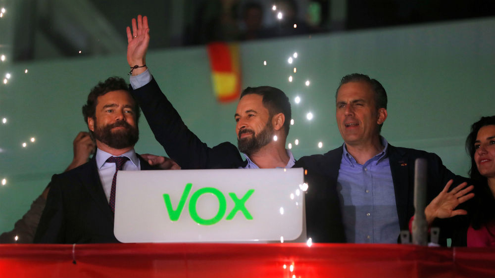 Vox popular in Spain - reuters