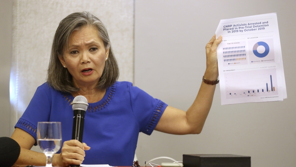 Mu Sochua, Vice President of the Cambodia National Rescue Party, was also detained in Kuala Lumpur on Wednesday night before she was released on Thursday