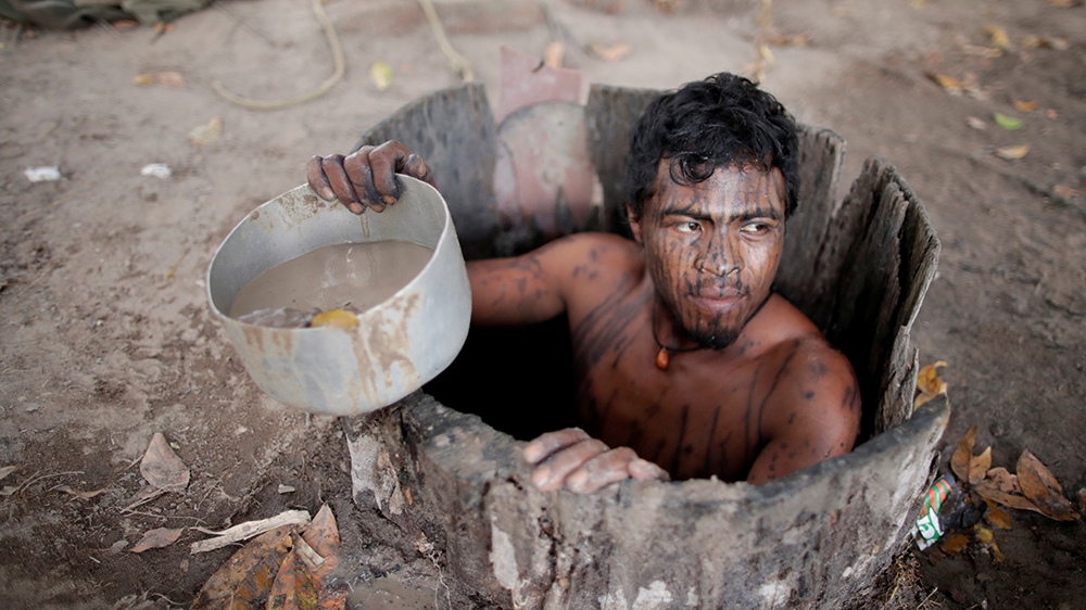 FILE PHOTO: Paulo Paulino Guajajara was hunting on Friday Nov 1 inside the Arariboia reservation in Maranhao state when he was attacked and killed by illegal loggers. He was an indigenous Indian "fore