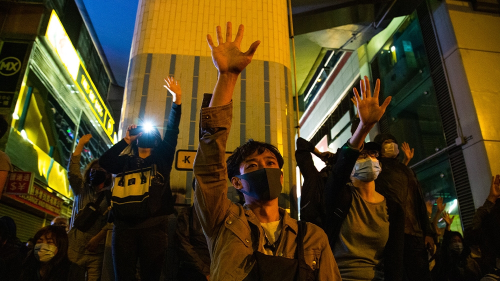 Hong Kong PolyU protests