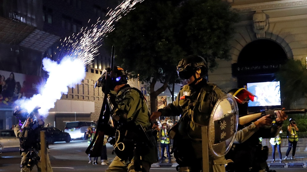 Hong Kong protests 24/12/19