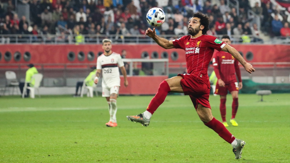 Egyptian striker Mohamed Salah was given the Golden Ball award, presented to the best player of the tournament [Showkat Shafi/Al Jazeera]